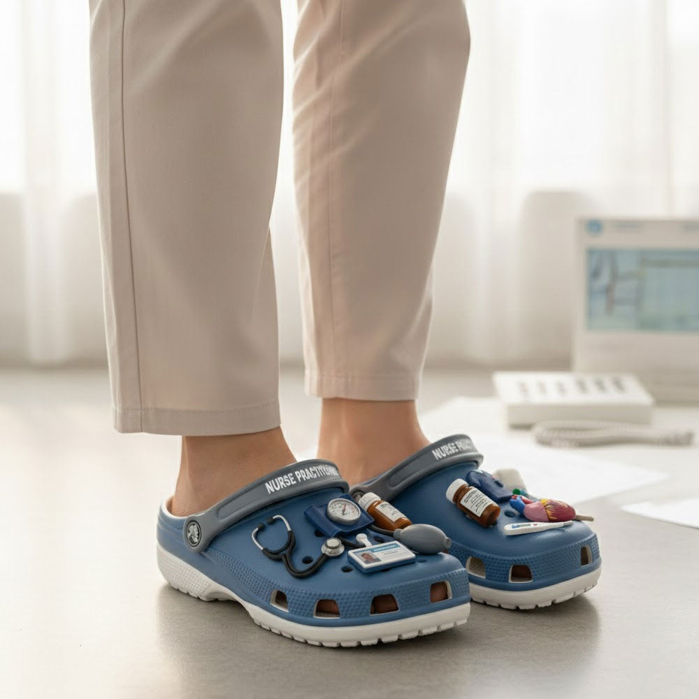 Nurse Practitioner Premium Clogs TNSM