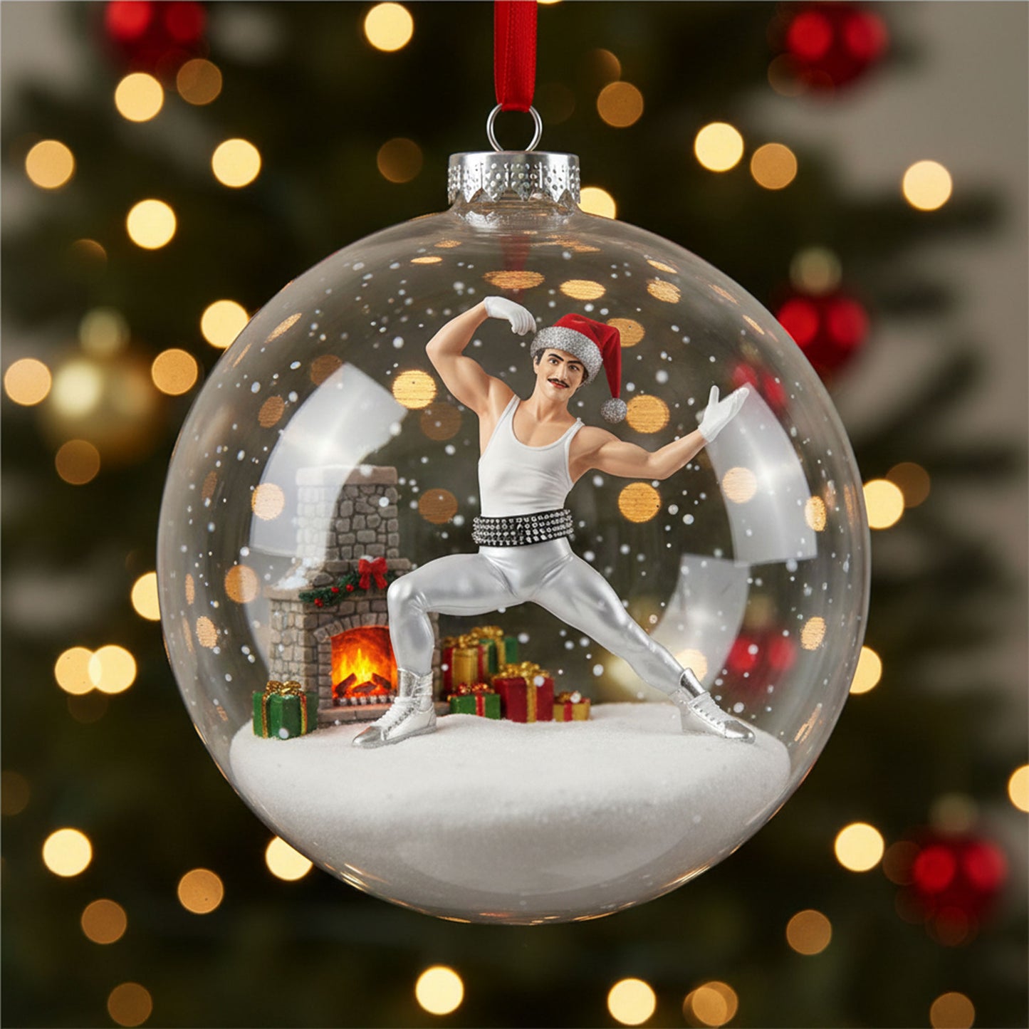 FRED Christmas Ornament DAT