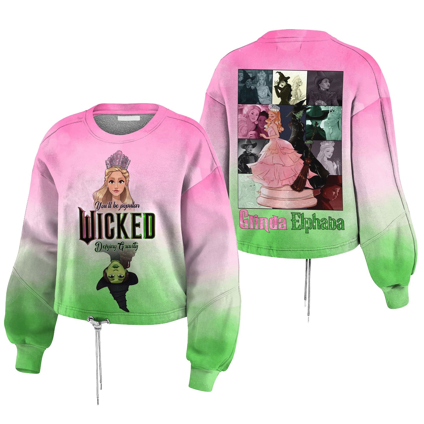 WCKD Fleece Long Sleeve T-Shirt & Shorts Lounge Set TTN