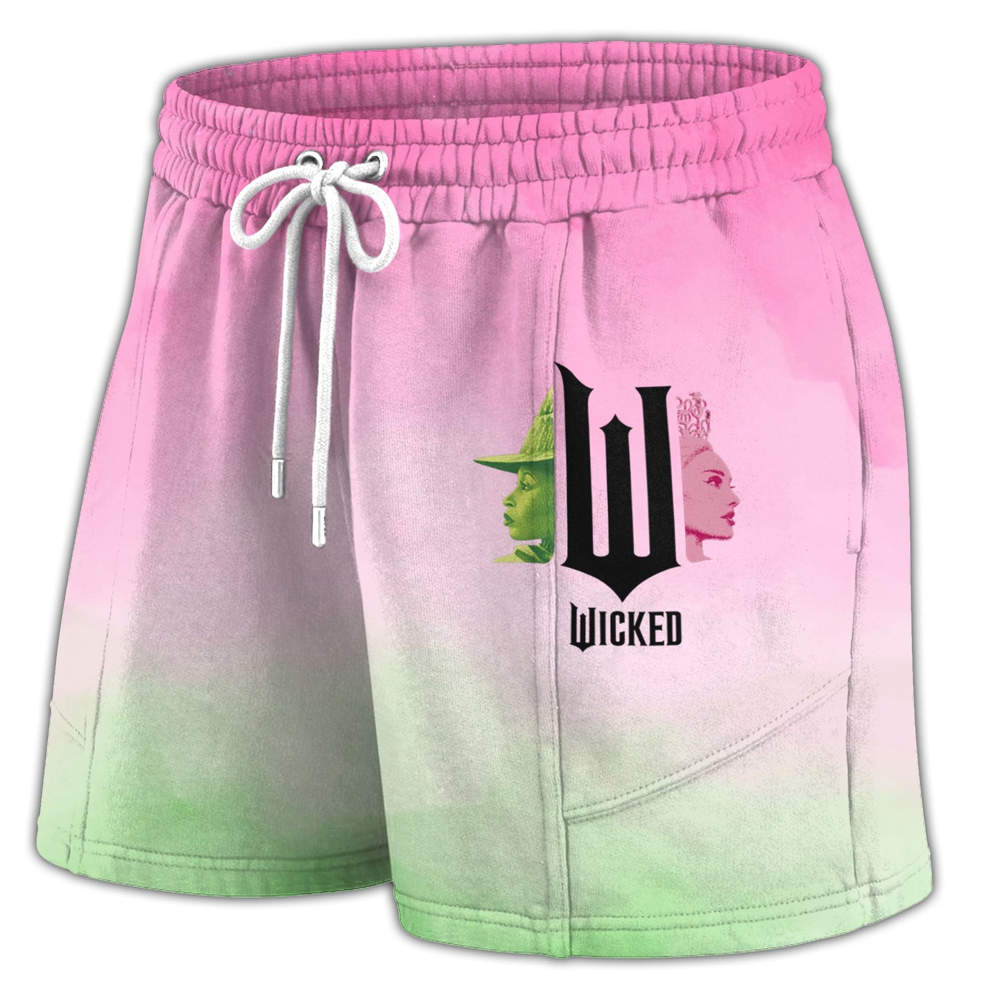 WCKD Fleece Long Sleeve T-Shirt & Shorts Lounge Set TTN
