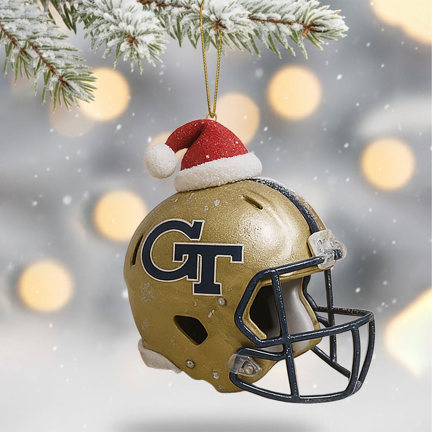 COMBO OSB CHRISTMAS TREE TOPPER WITH ORNAMENT DAT