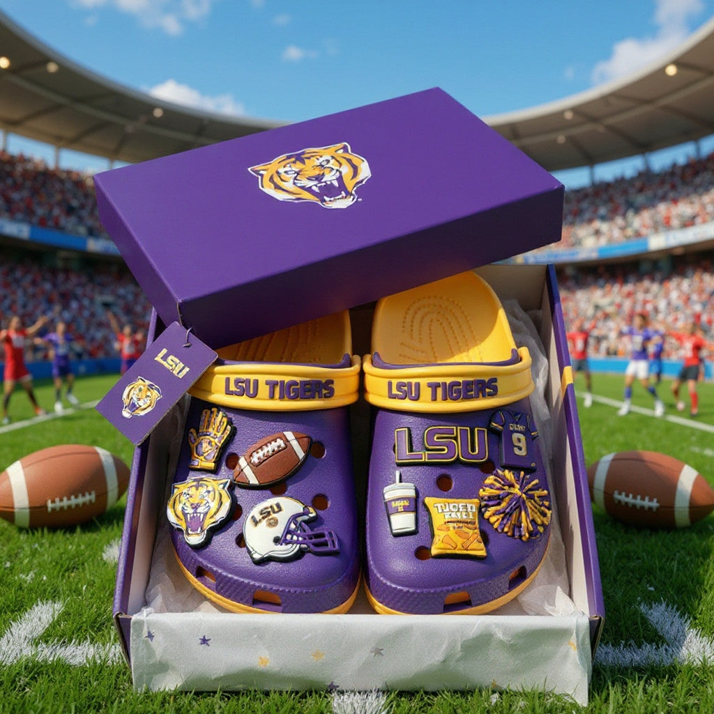 PREMIUM LSU CLOGS HTTT