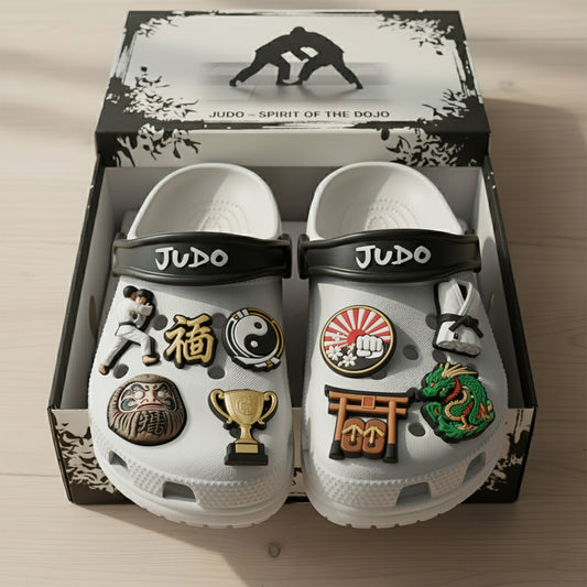 PREMIUM Judo CLOGS WITH CHARMS LNTH