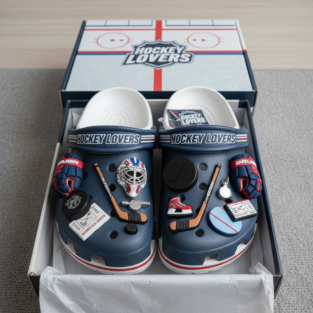 HOCKEY LOVERS PREMIUM CLOGS DAT