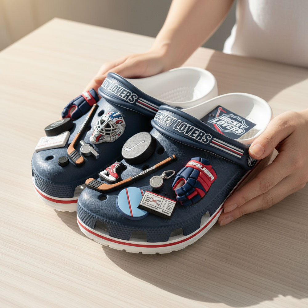 HOCKEY LOVERS PREMIUM CLOGS DAT