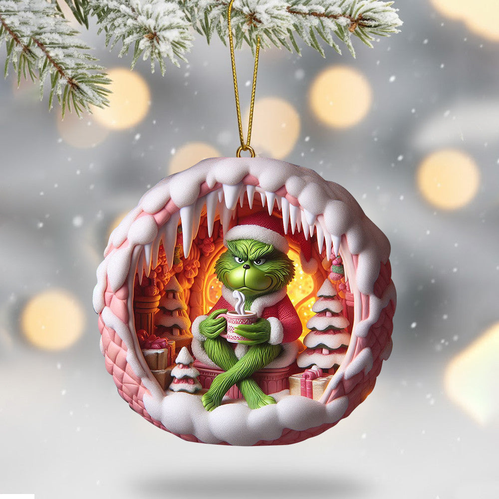 COMBO TGR CHRISTMAS TREE TOPPER WITH ORNAMENT DAT