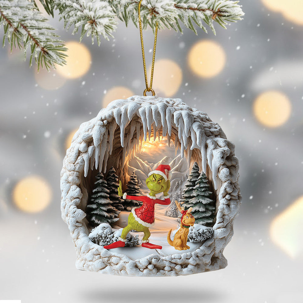 COMBO TGR CHRISTMAS TREE TOPPER WITH ORNAMENT DAT