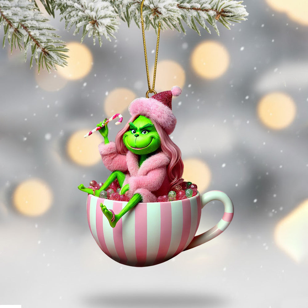 COMBO TGR CHRISTMAS TREE TOPPER WITH ORNAMENT DAT