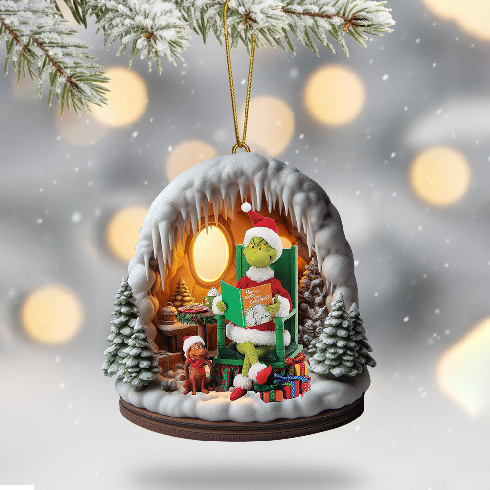 COMBO TGR CHRISTMAS TREE TOPPER WITH ORNAMENT DAT