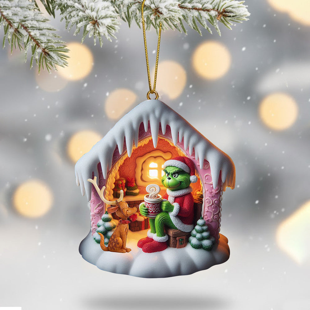 COMBO TGR CHRISTMAS TREE TOPPER WITH ORNAMENT DAT