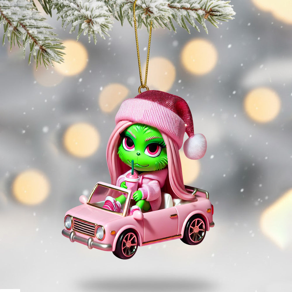 COMBO TGR CHRISTMAS TREE TOPPER WITH ORNAMENT DAT