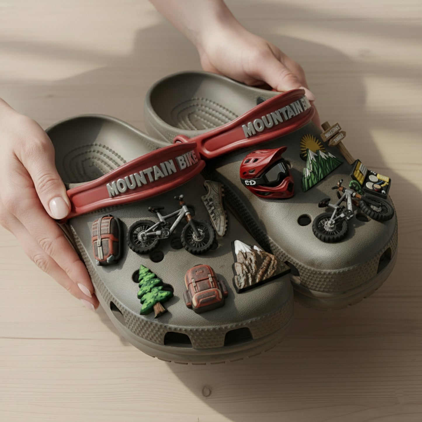 PREMIUM Mountain Bike CLOGS WITH CHARMS LNTH