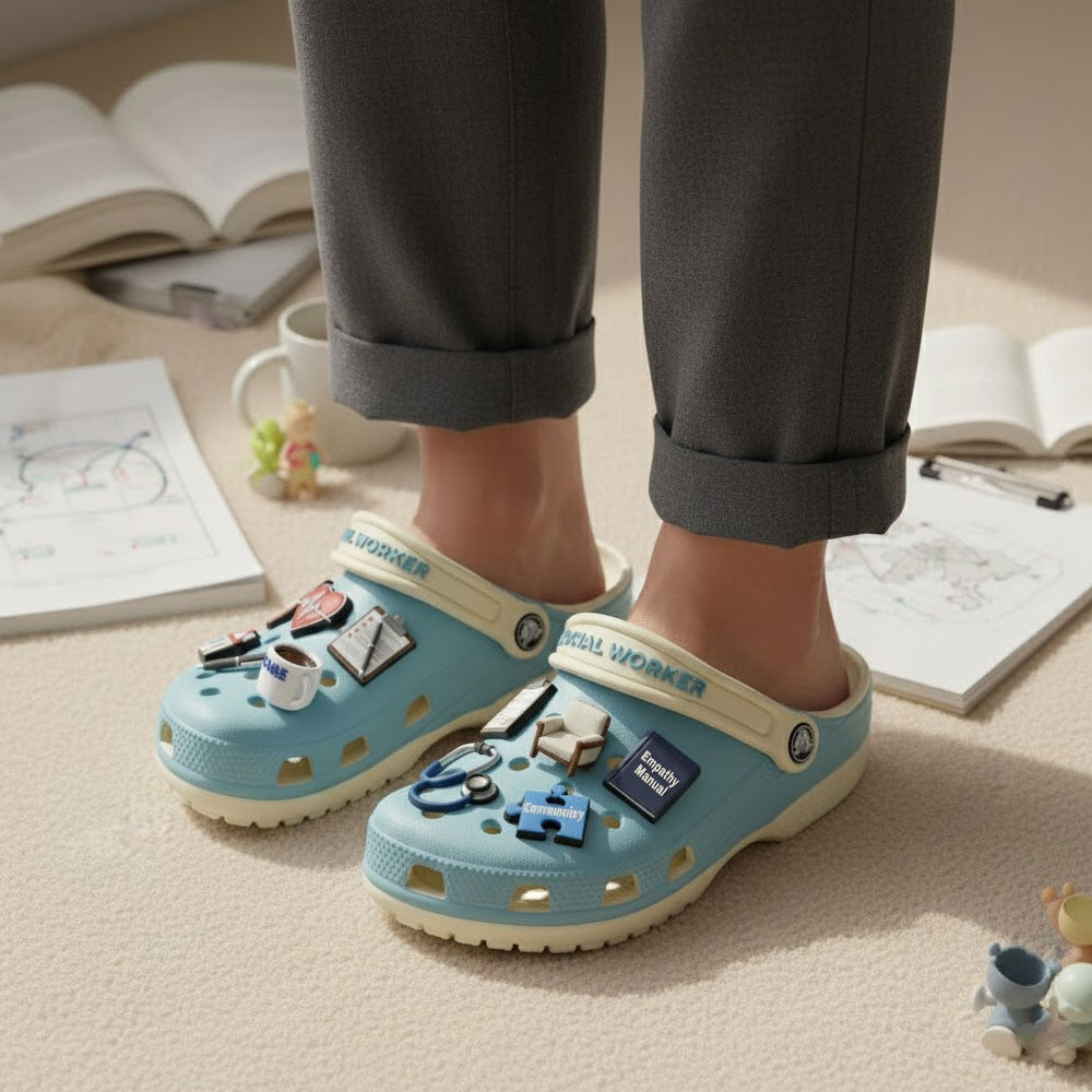 Social Worker Premium Clogs TNSM