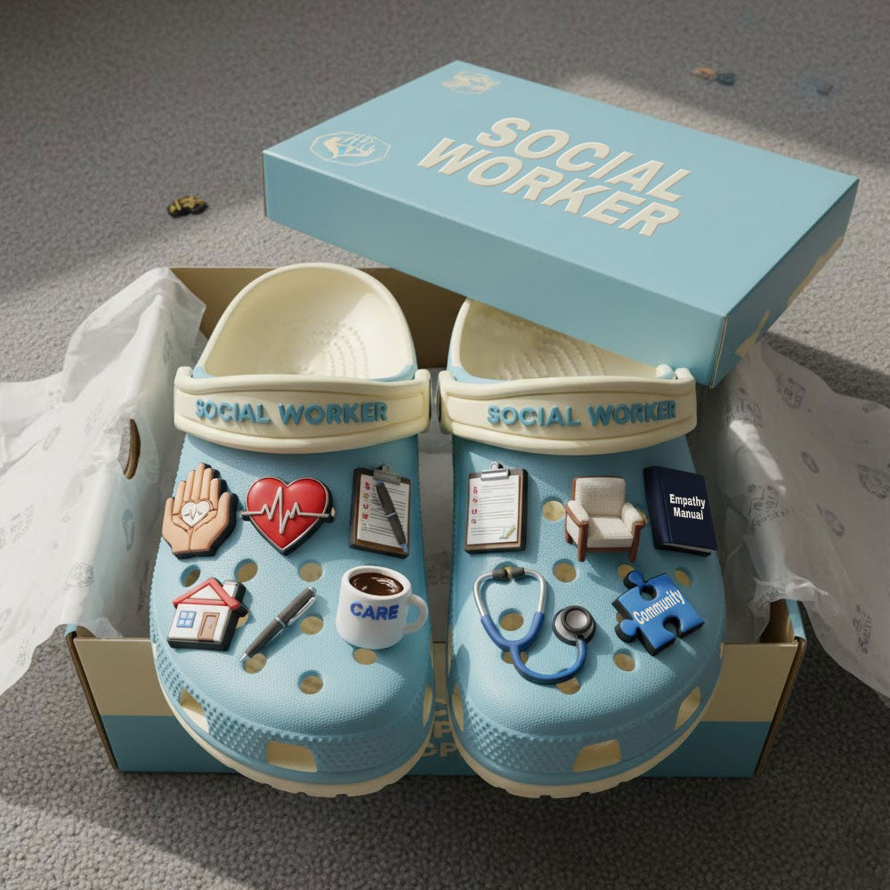 Social Worker Premium Clogs TNSM