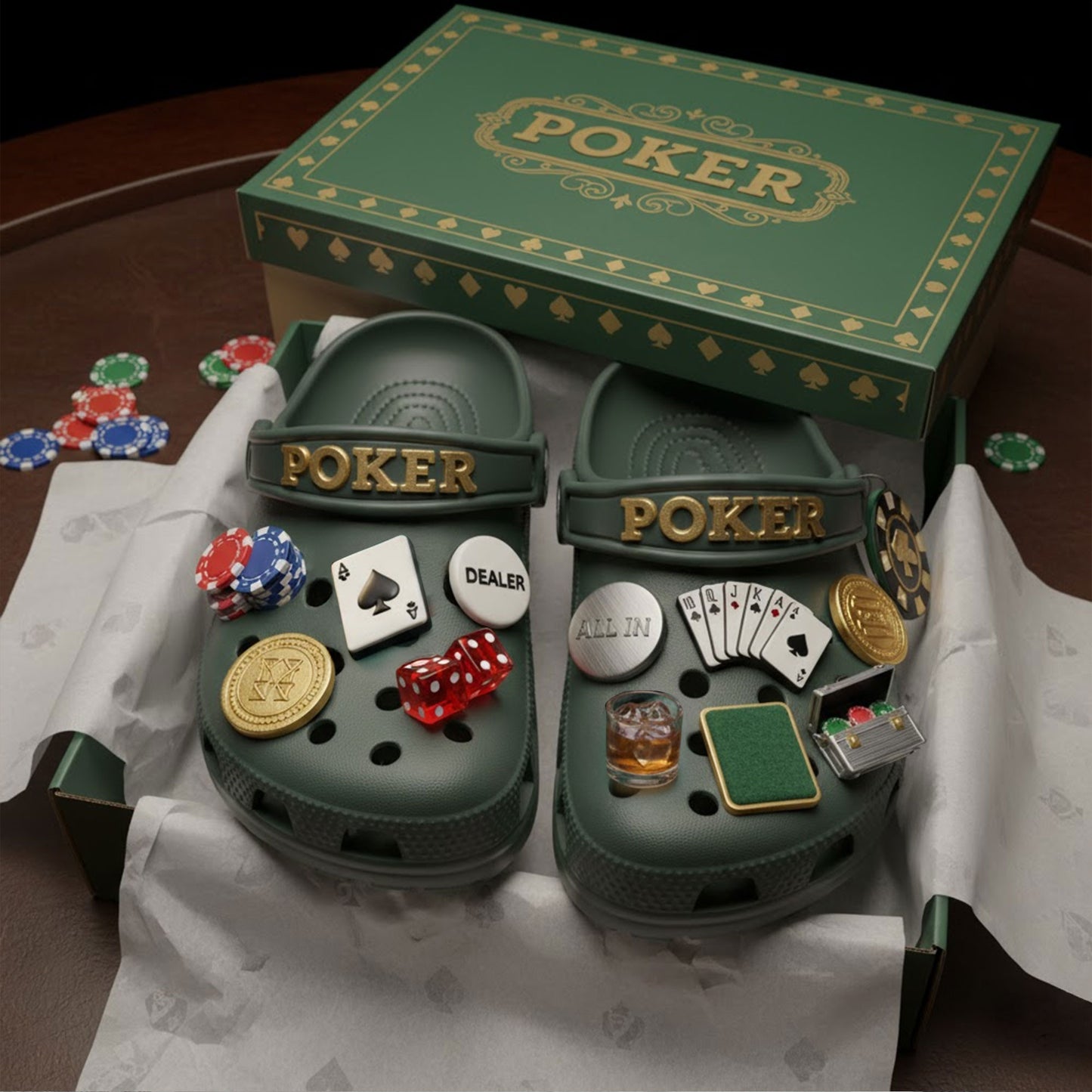 Poker Premium Clogs TNSM