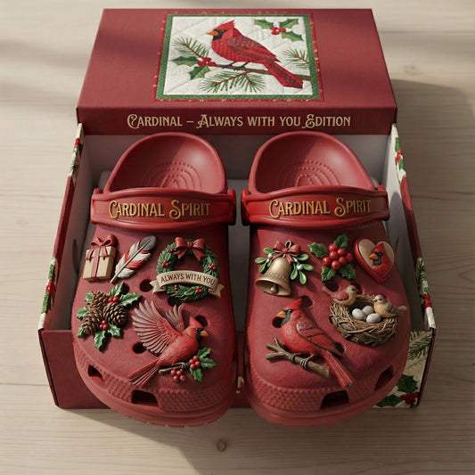 PREMIUM Cardinal CLOGS WITH CHARMS LNTH