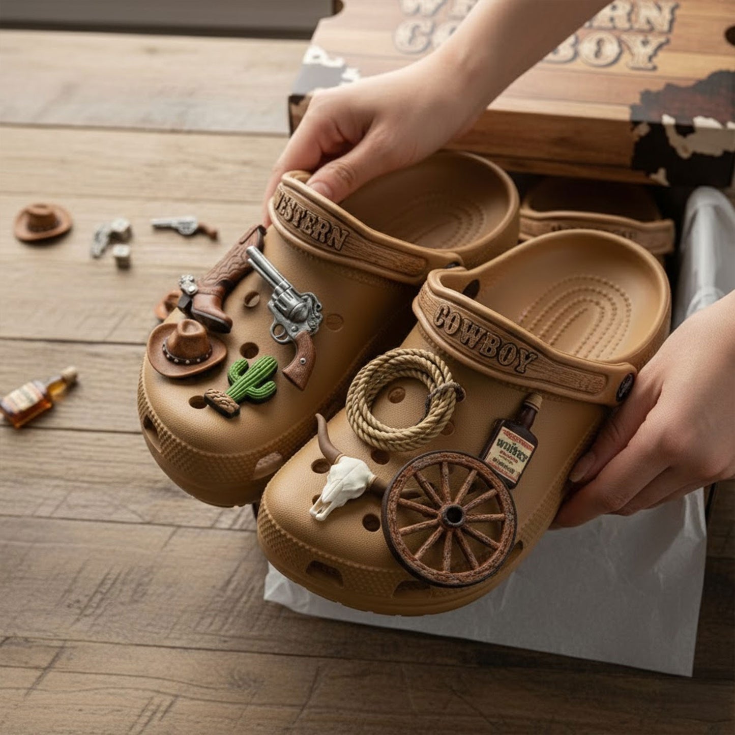 Western Cowboy Premium Clogs TNSM