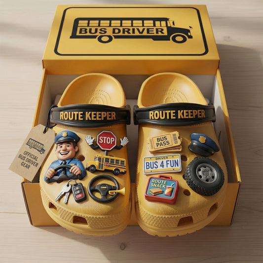 PREMIUM Bus Driver CLOGS WITH CHARMS LNTH