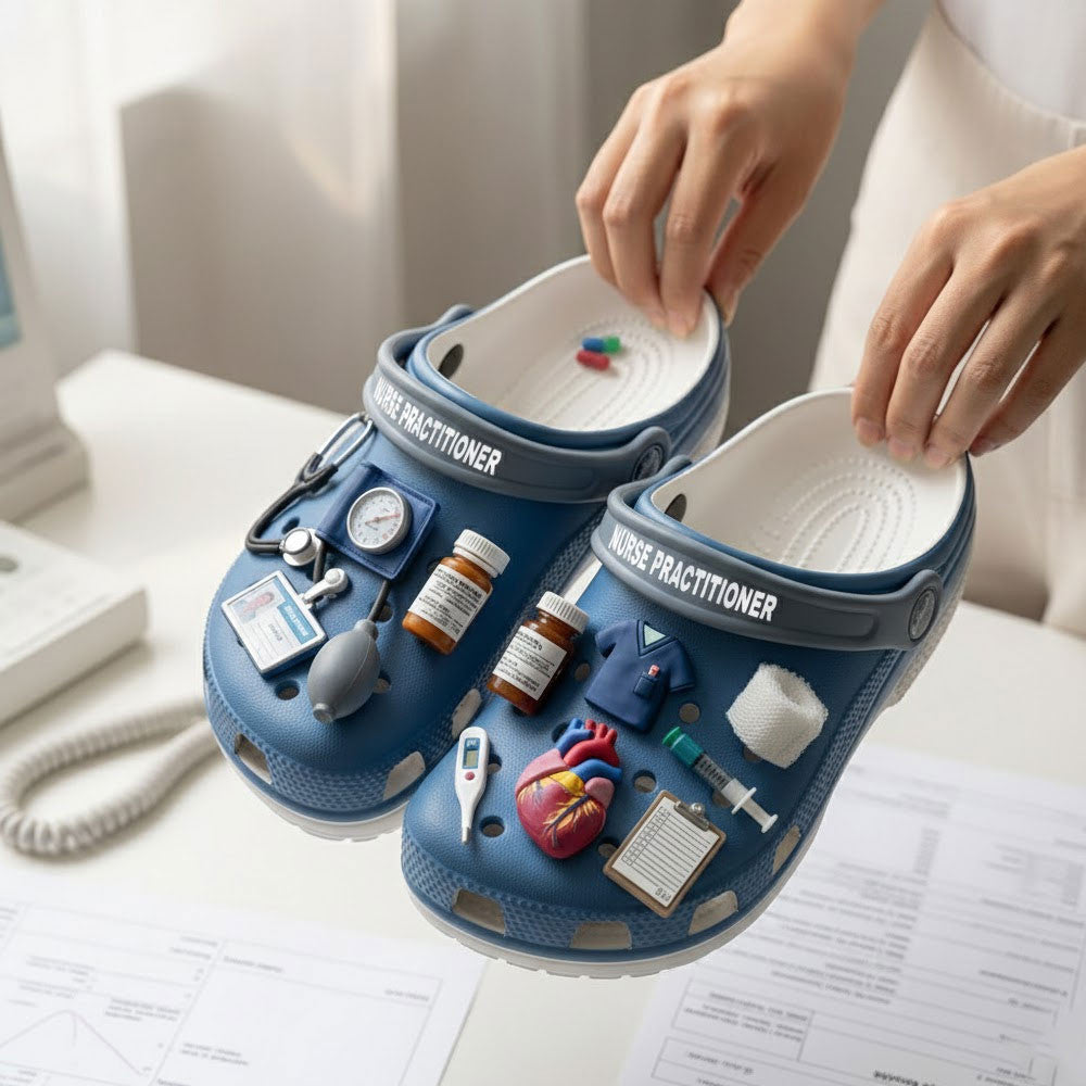 Nurse Practitioner Premium Clogs TNSM