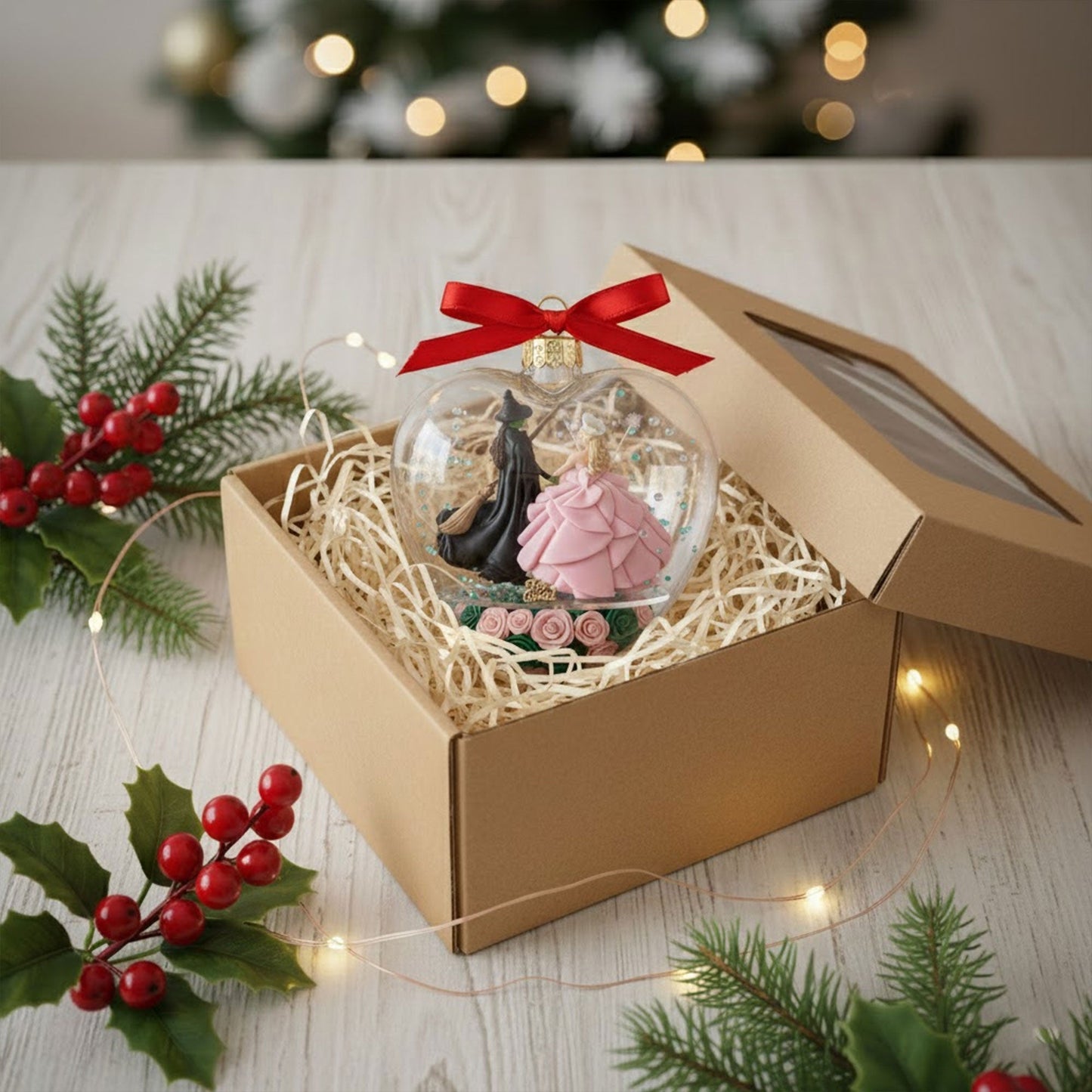 WCKD Heart Ornament TNSM