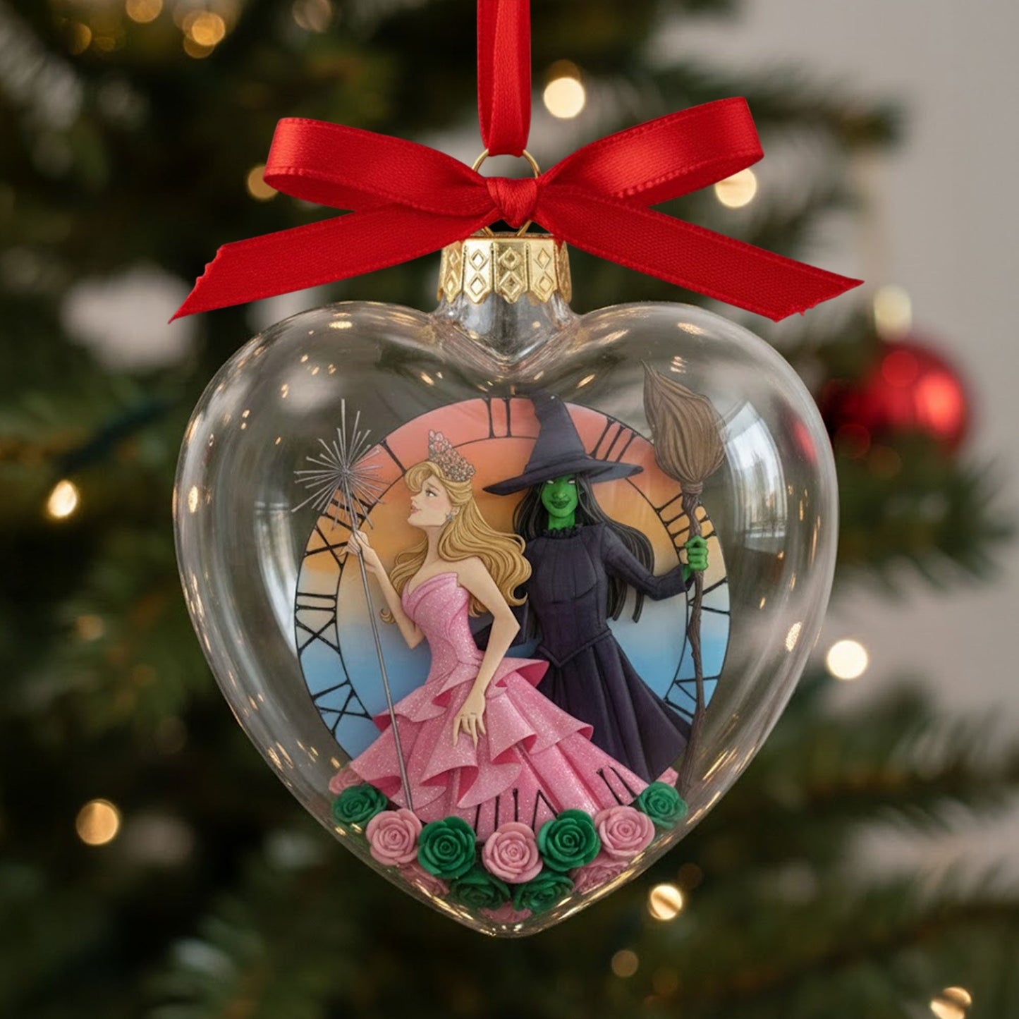 WCKD Heart Ornament TNSM