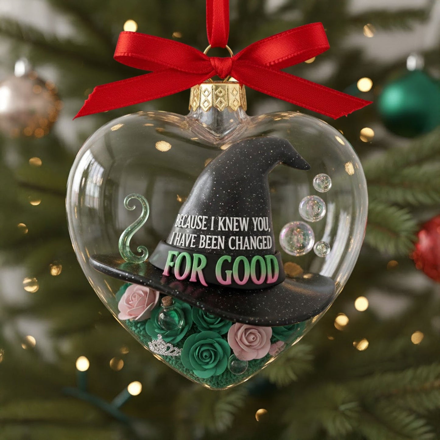 WCKD Heart Ornament TNSM