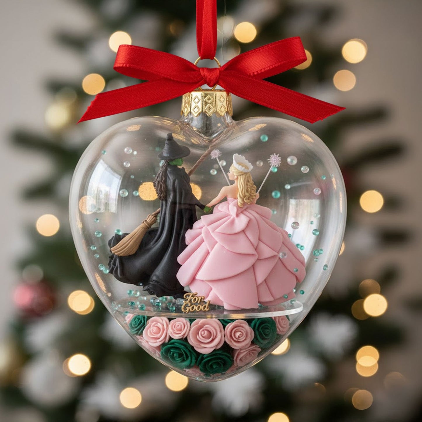 WCKD Heart Ornament TNSM
