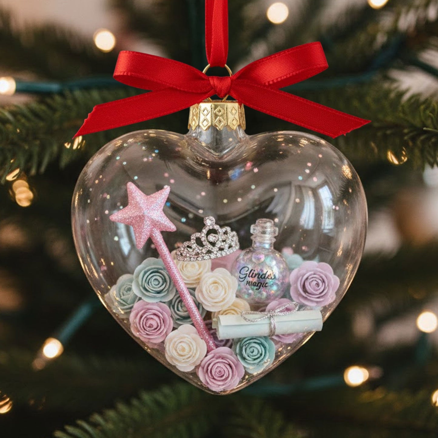 WCKD Heart Ornament TNSM