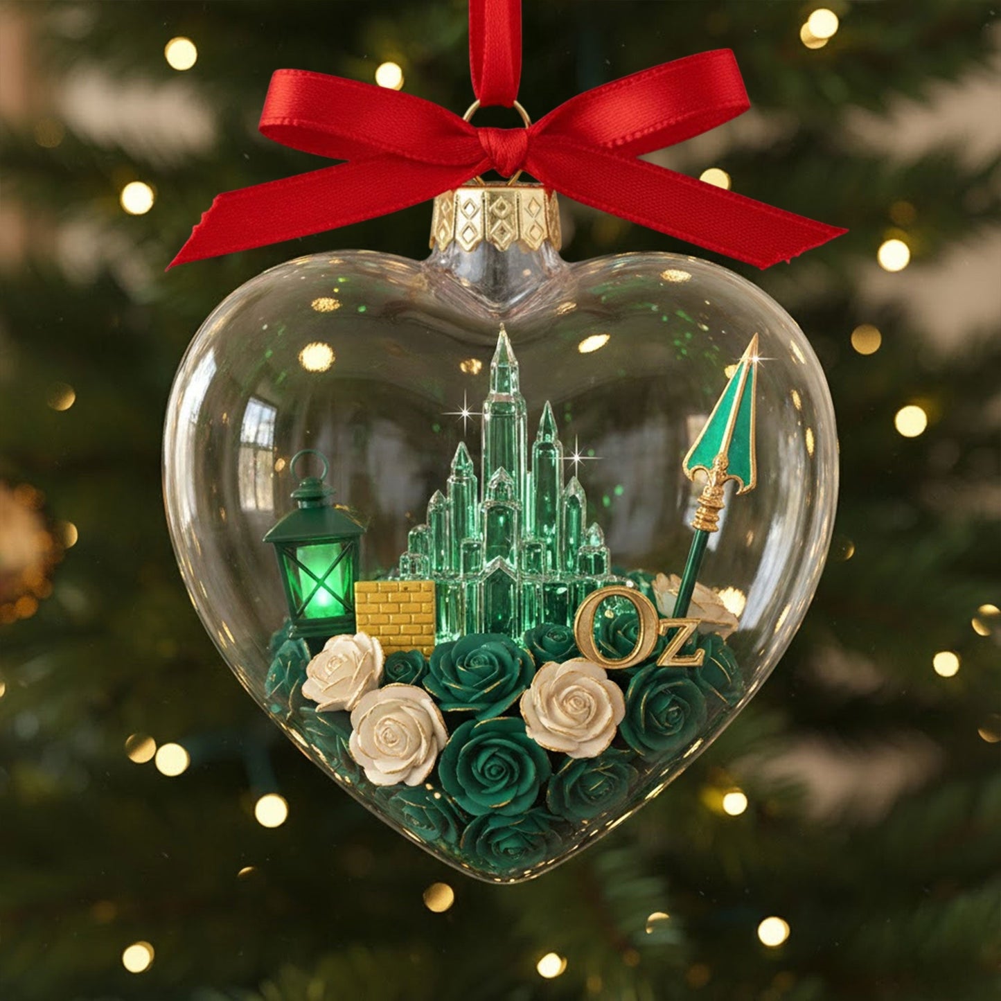 WCKD Heart Ornament TNSM