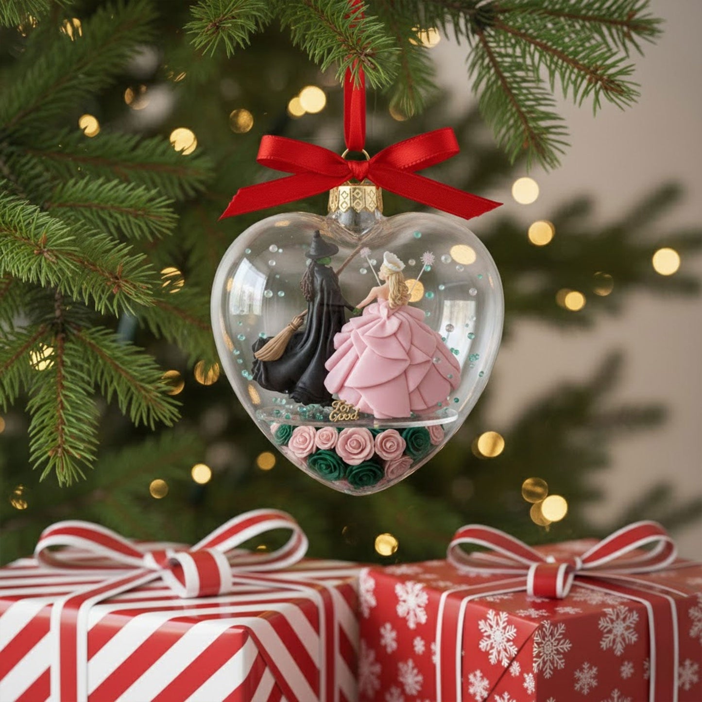 WCKD Heart Ornament TNSM