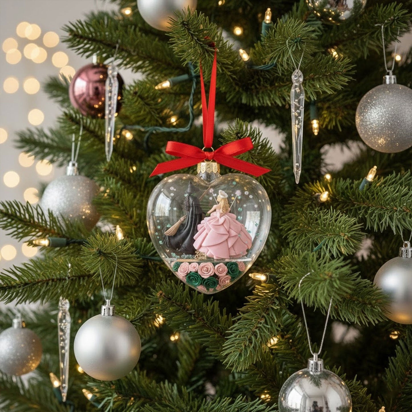 WCKD Heart Ornament TNSM