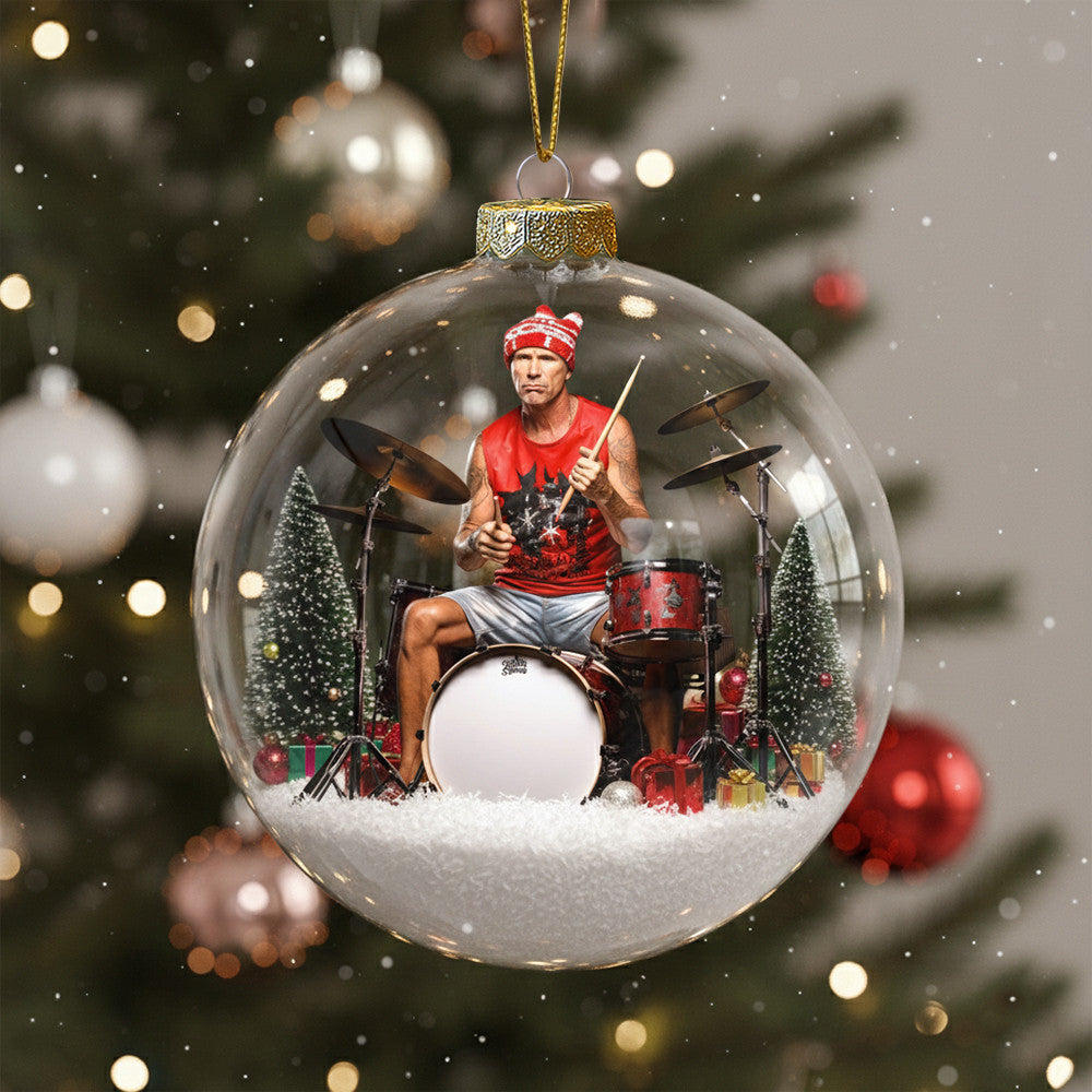 RHCP Christmas Ornament DAT