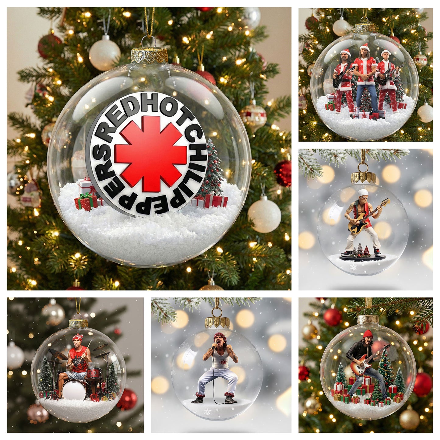 RHCP Christmas Ornament DAT