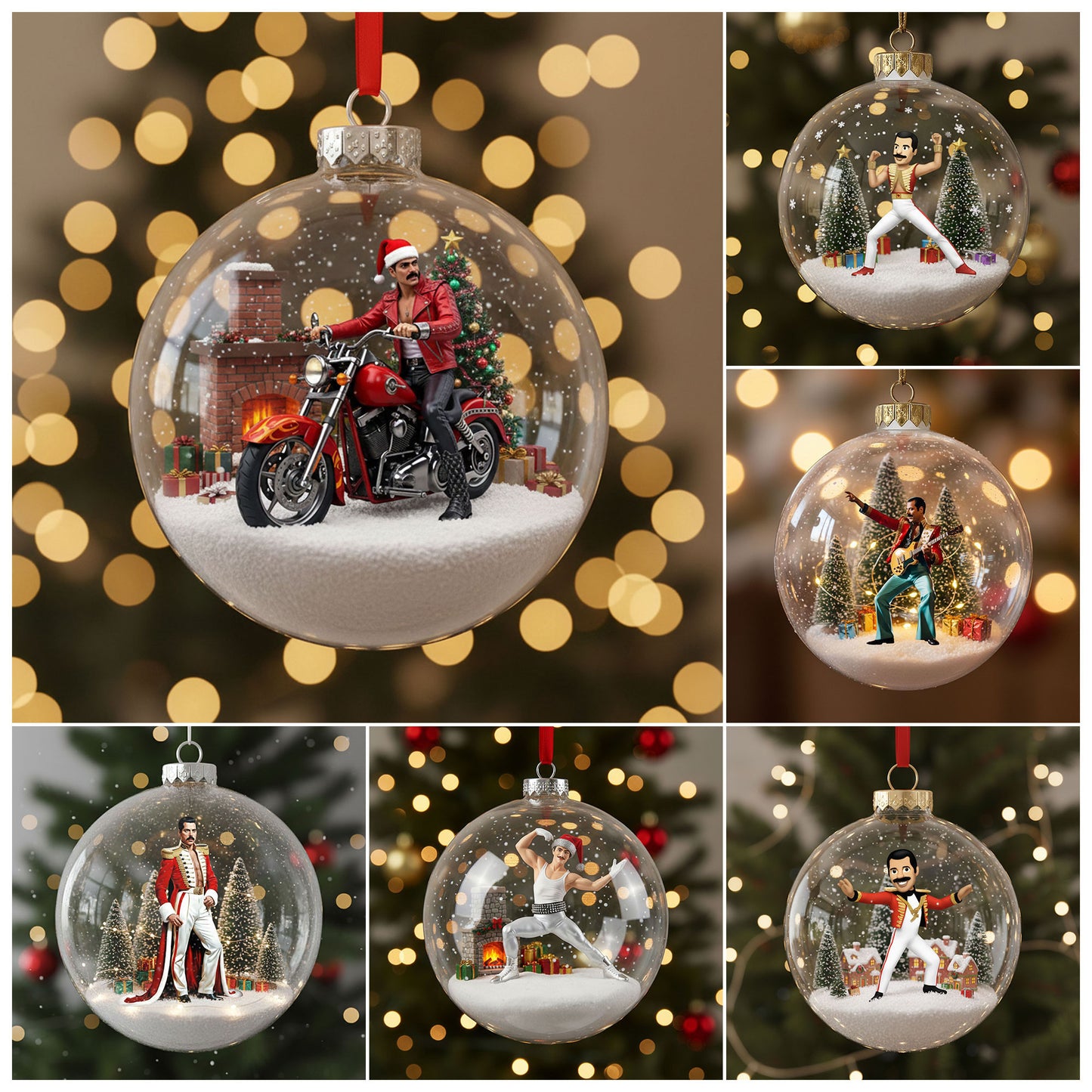 FRED Christmas Ornament DAT