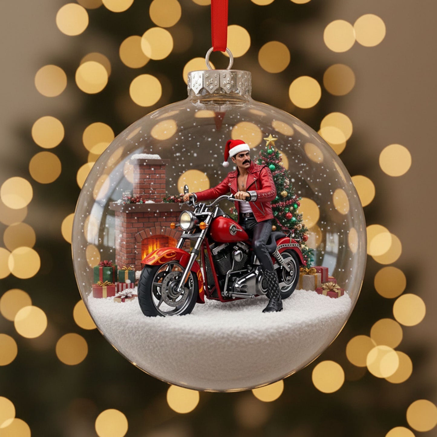 FRED Christmas Ornament DAT