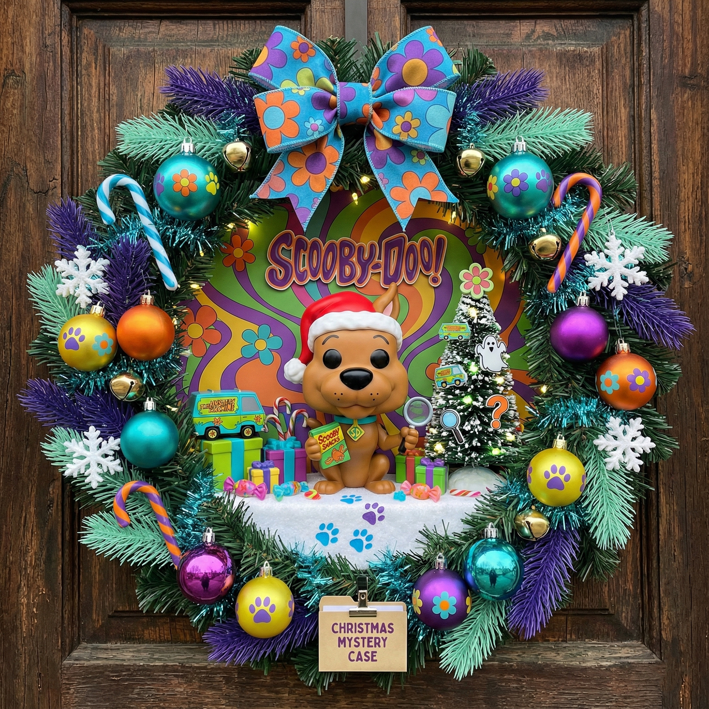 SCBD Decorative Wreath LNTH