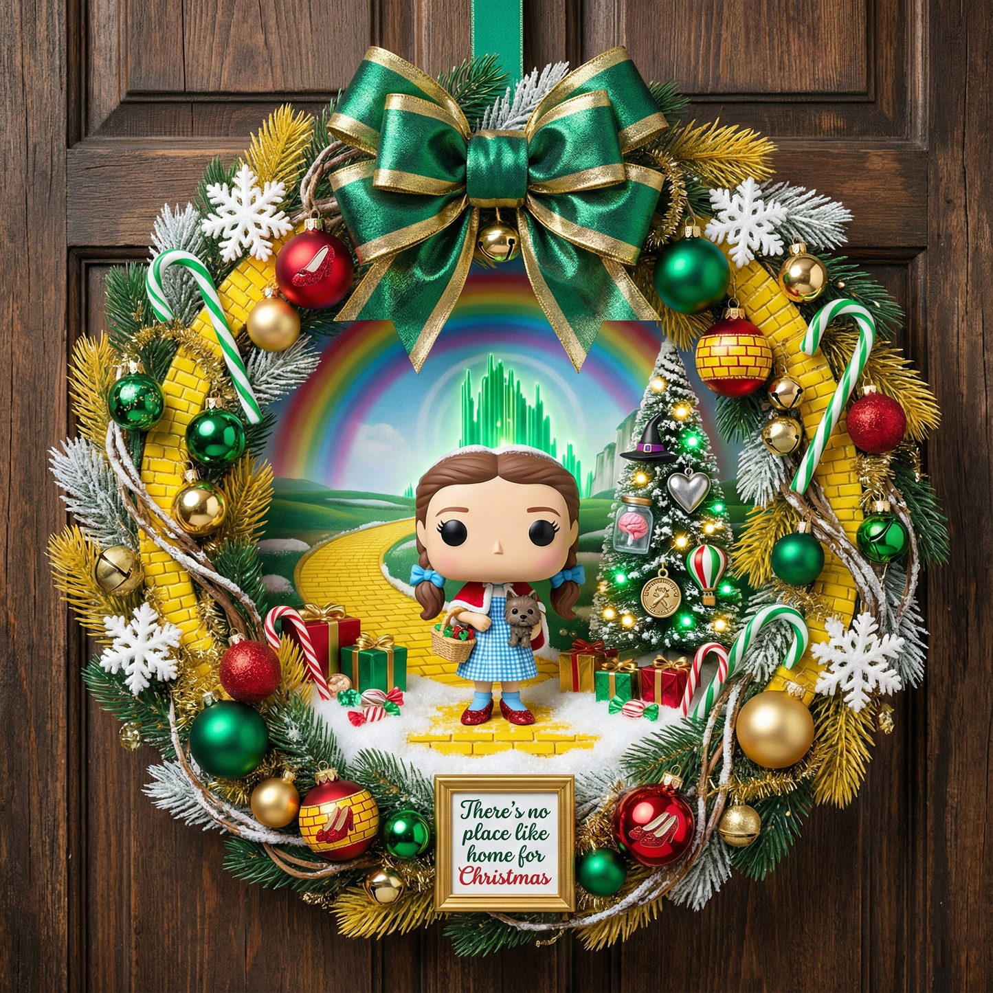 TWOZ Decorative Wreath LNTH