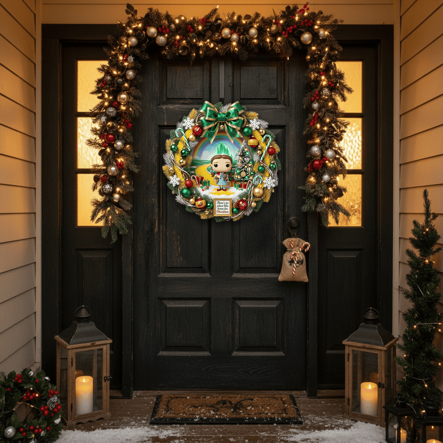 TWOZ Decorative Wreath LNTH