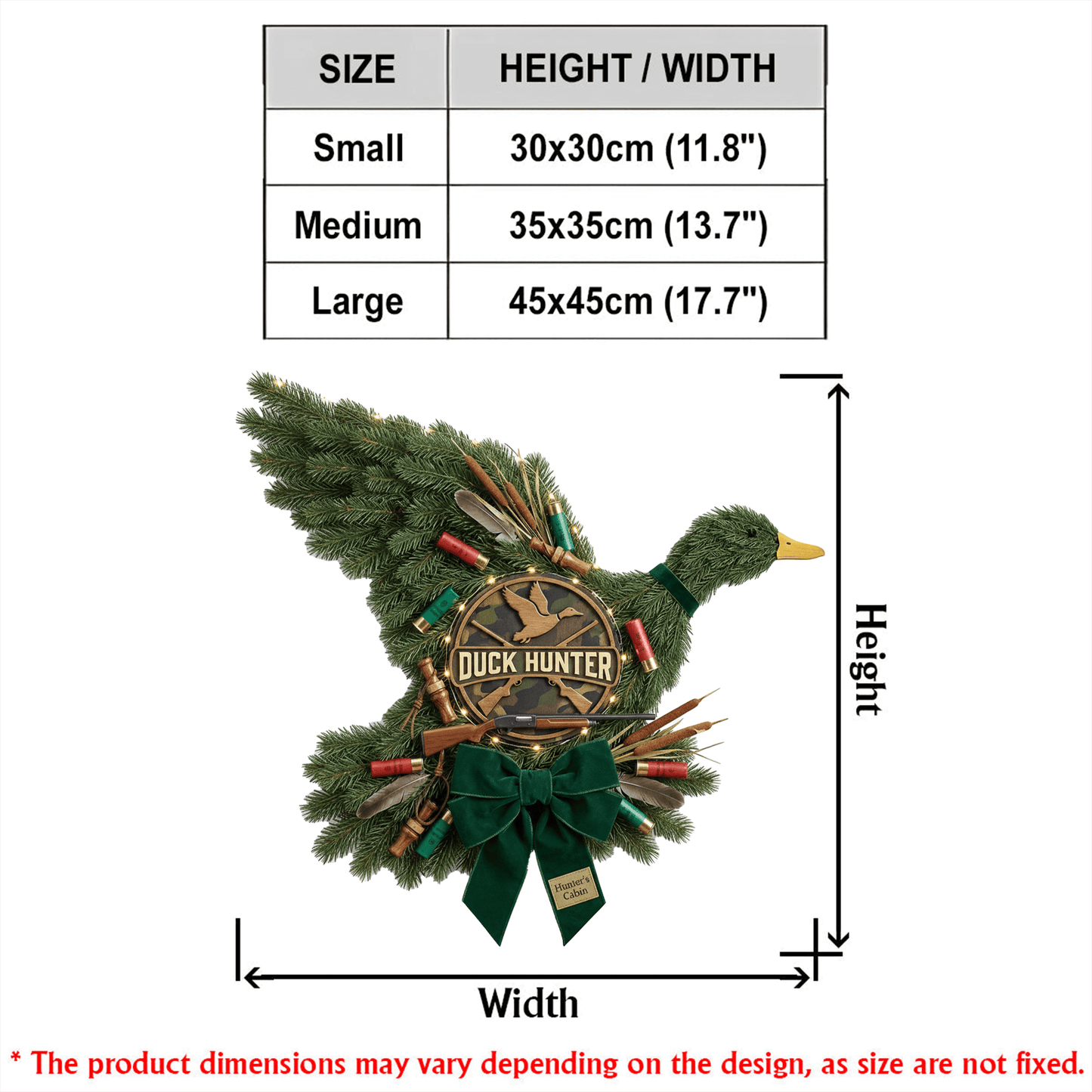 Duck Hunting Decorative Wreath LNTH
