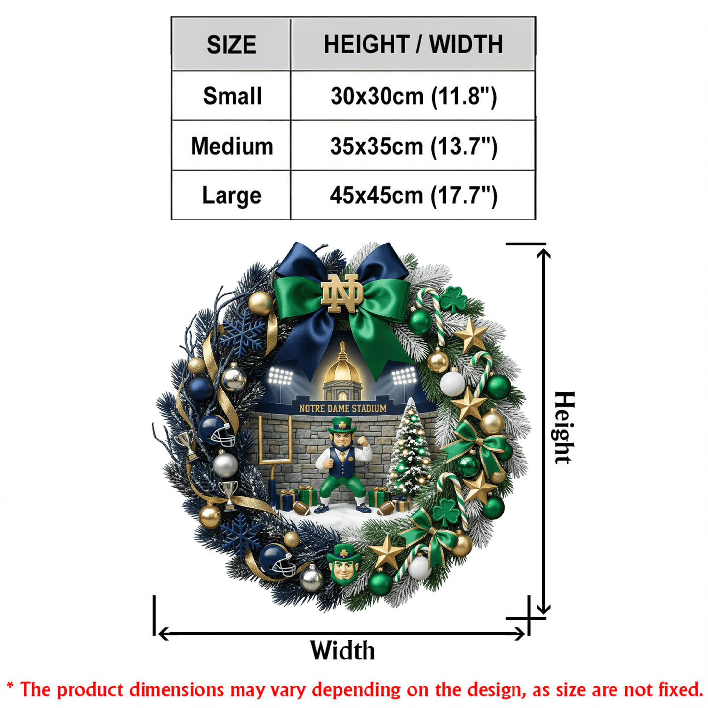 NDFI Decorative Wreath LNTH