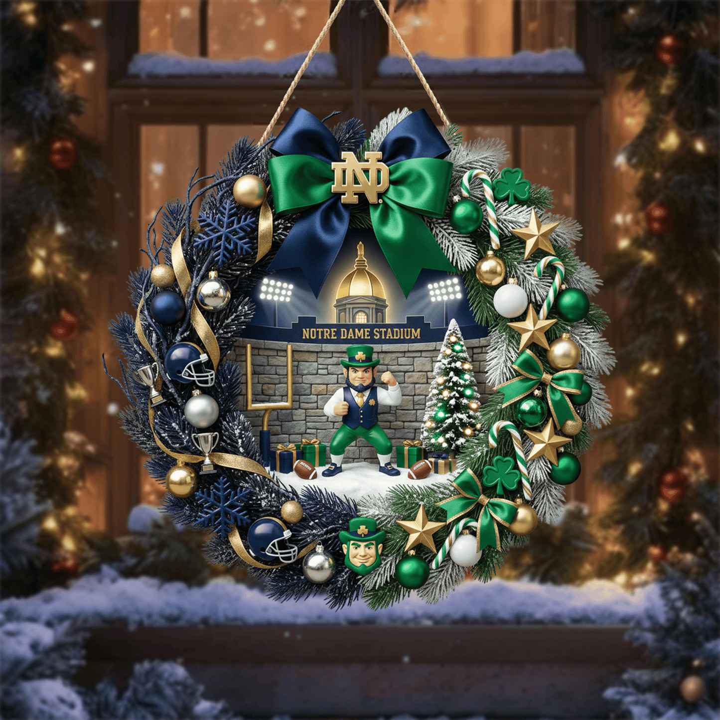 NDFI Decorative Wreath LNTH