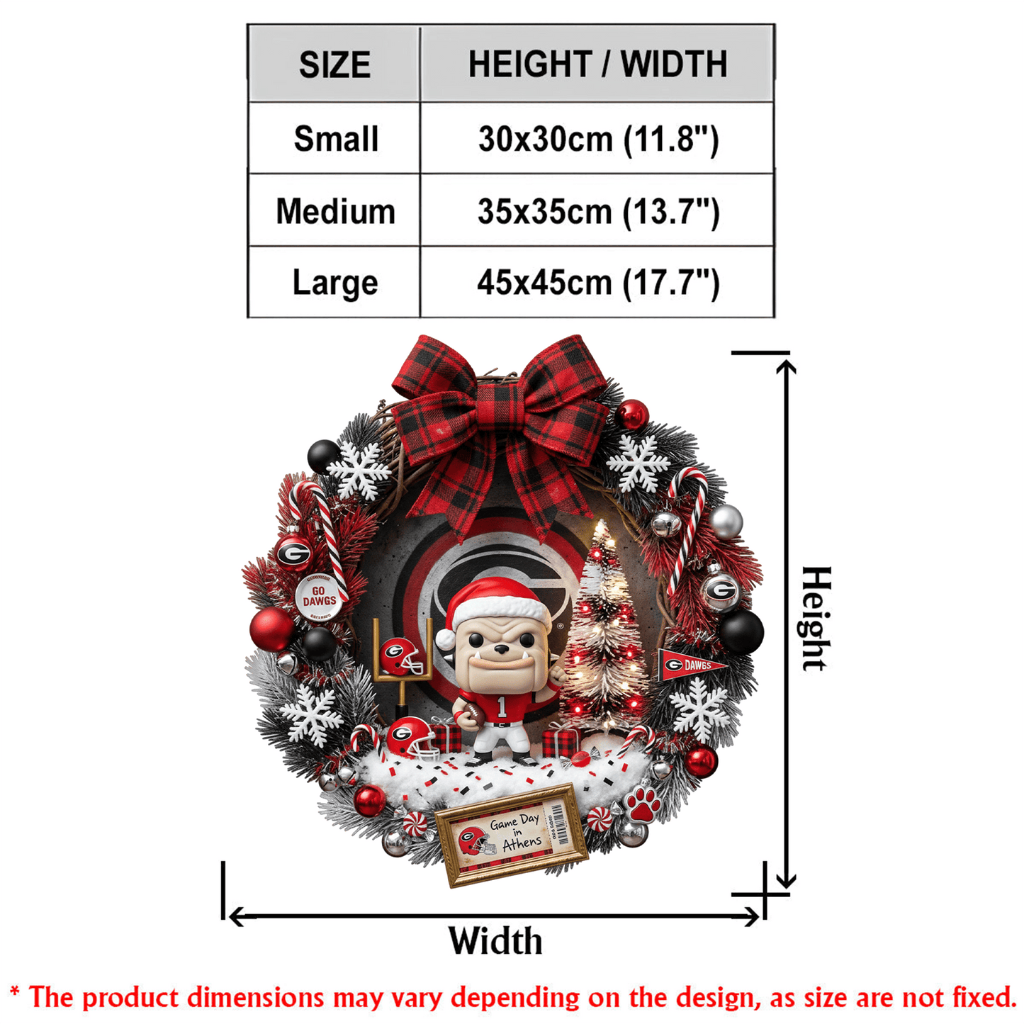 GGBD Decorative Wreath LNTH
