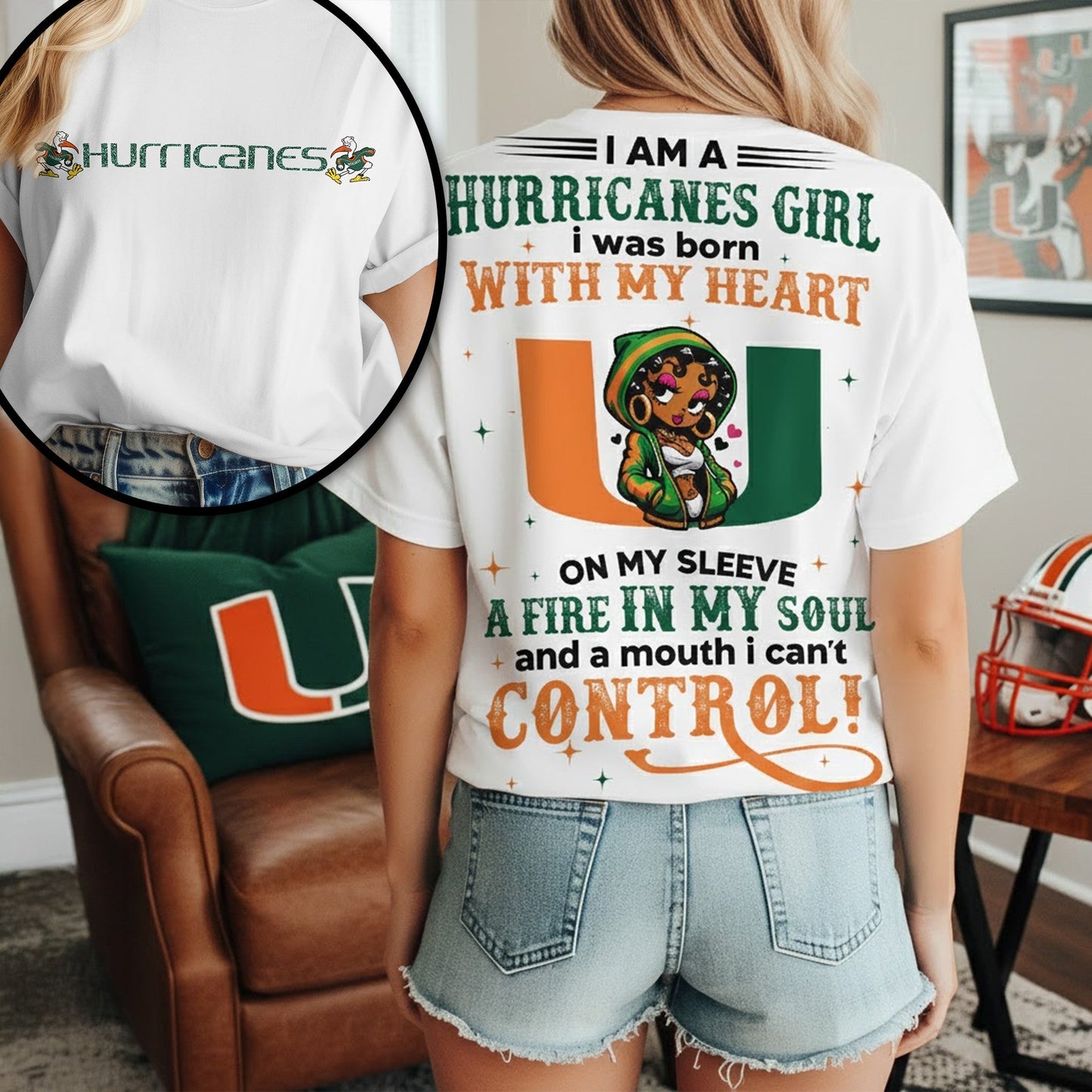 PREMIUM MHC GIRL FAN 3D SHIRT TNSM