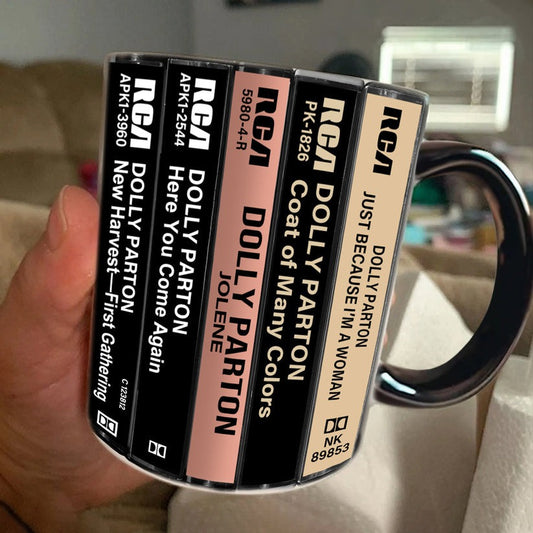 Premium DLP Albums Cassette Retro Collection Accent Mug
