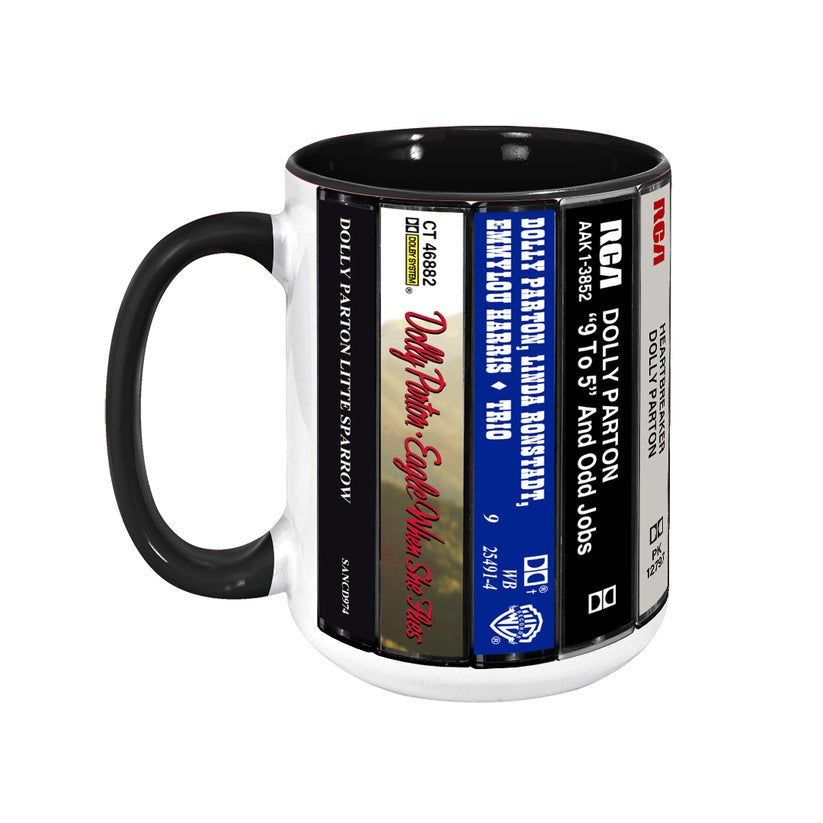 Premium DLP Albums Cassette Retro Collection Accent Mug