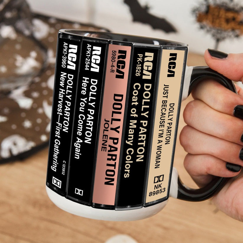 Premium DLP Albums Cassette Retro Collection Accent Mug