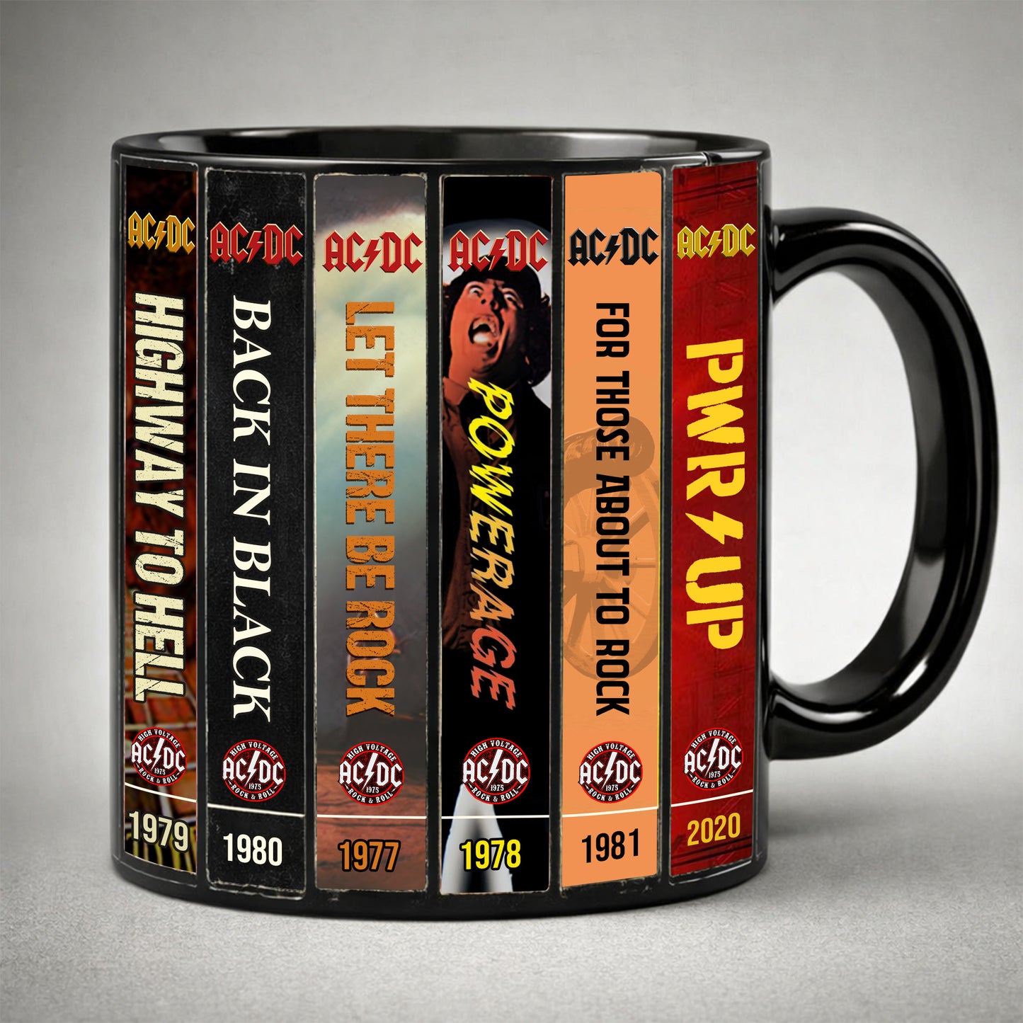 Premium ACD Albums Cassette Collection Retro Accent Mug DAT