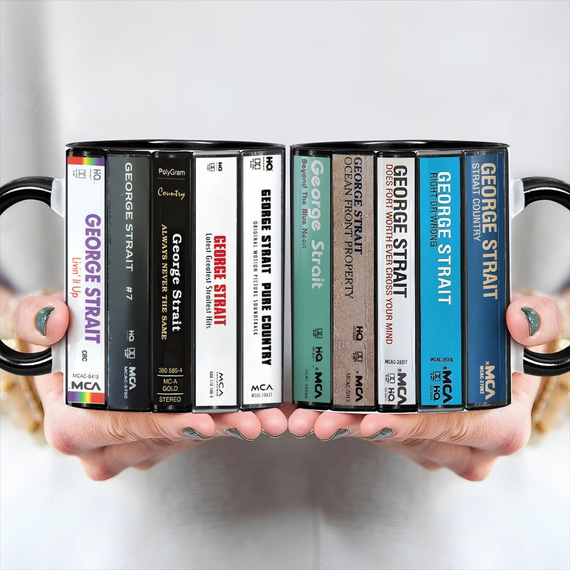 Premium GGST Albums Cassette Retro Collection Accent Mug