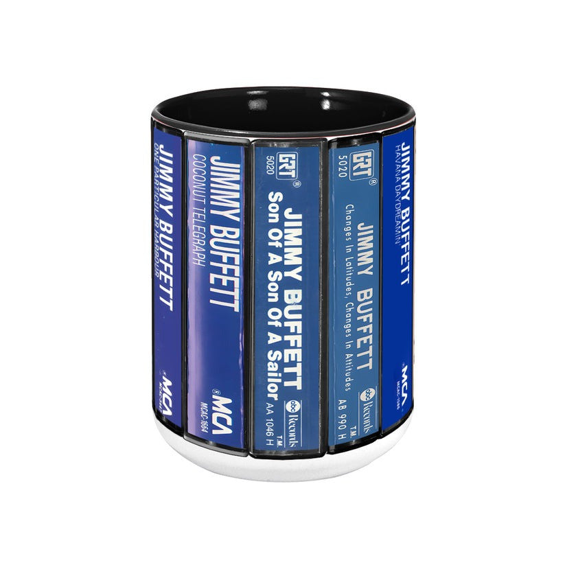 Premium JBT Albums Cassette Retro Collection Accent Mug