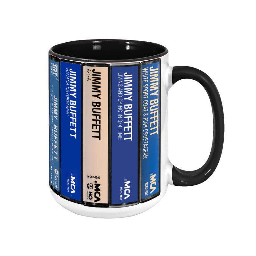 Premium JBT Albums Cassette Retro Collection Accent Mug